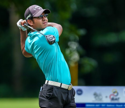 ฟ้าลง สวิงทีดีที นครนายก รอบแรกไม่จบ “จาตุรนต์” หวดลบ 4 ขึ้นนำบนคลับเฮ้าส์