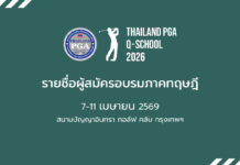 รายชื่อผู้สมัครอบรมภาคทฤษฎี 7-11 เม.ย. 69