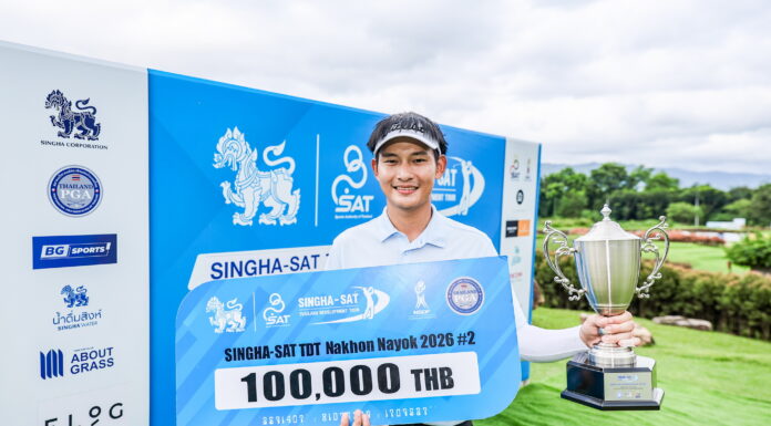 ภัทรภณเฉือนเพลย์ออฟซิวแชมป์ทีดีทีแรกในชีวิต
