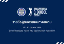 รายชื่อผู้สมัครสอบภาคสนาม 27-30 ต.ค. 69